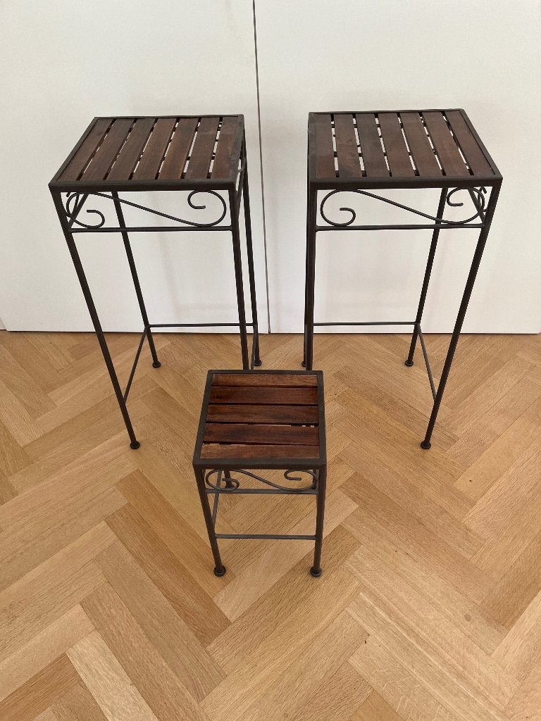 Trio petites tables décoration, Ophalen, Vierkant, Minder dan 50 cm, Zo goed als nieuw