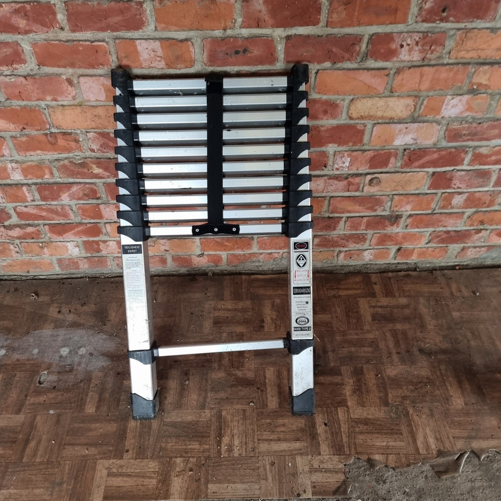 Uitschuifbare ladder, Doe-het-zelf en Bouw, Ophalen, Ladder