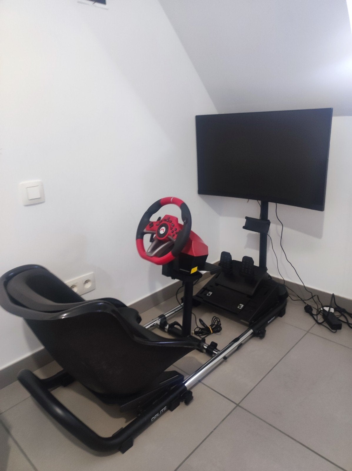 Simulateur de course complet OPLITE + écran MSI incurvé 2K, Enlèvement, MSI