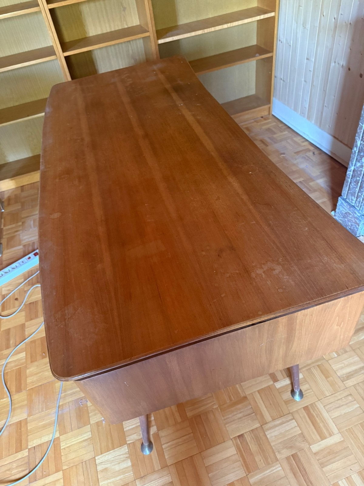 Erwin Behr schrijftafel / bureau jaren 50, Huis en Inrichting, Ophalen, Gebruikt