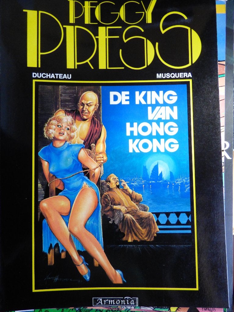 peggy press ,   complete reeks nr 1 en 2  ,, softcover, Boeken, Stripverhalen, Ophalen of Verzenden