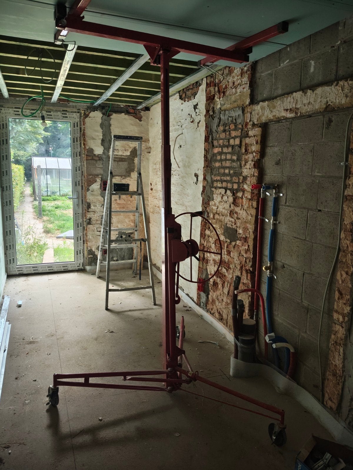 Platenlift, Doe-het-zelf en Bouw, Lieren en Takels, Ophalen