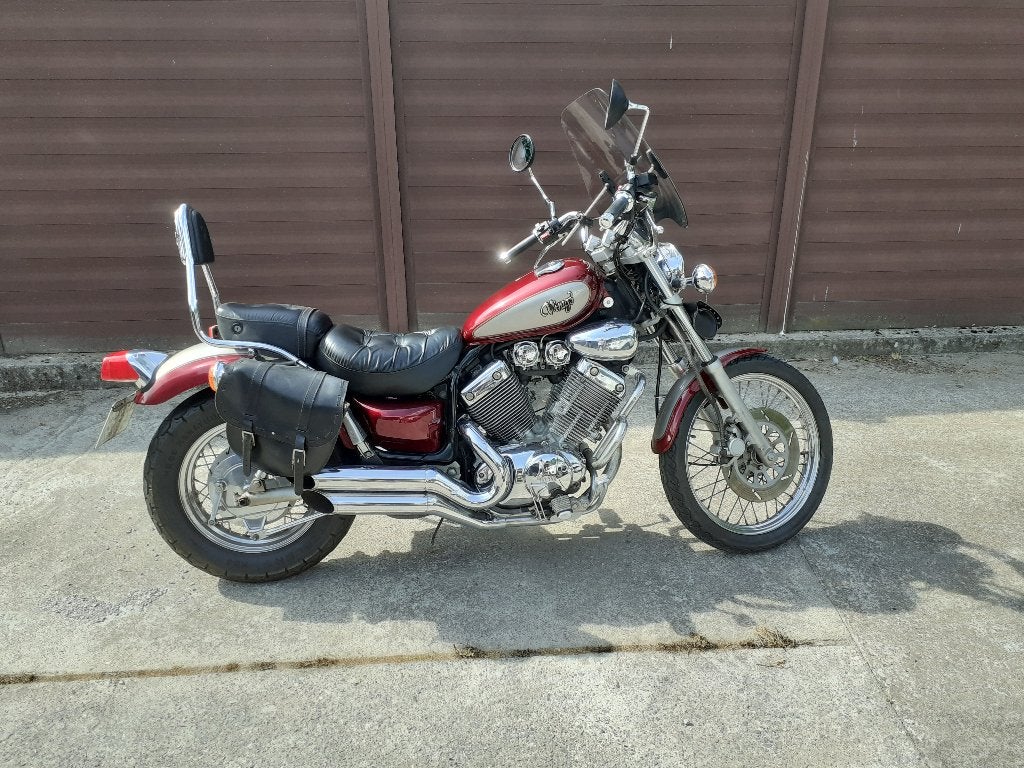 Yamaha Virago 535, Motoren, Cardan-aandrijving, 2 cilinders, 535 cc, Chopper