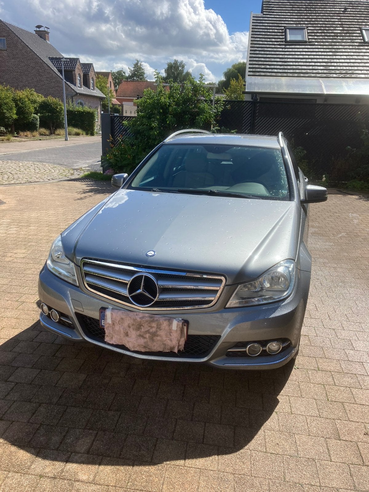 Mercedes c200 cdi elegance, Autos, Mercedes-Benz, Beige, Boîte manuelle, 5 portes, Particulier