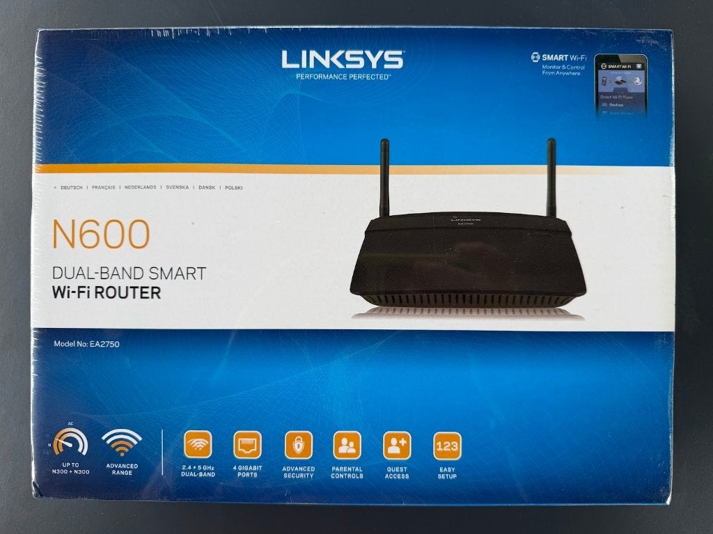 Linksys N600 Wifi router, Informatique & Logiciels, Routeurs & Modems, Enlèvement ou Envoi, Neuf, Routeur, Linksys