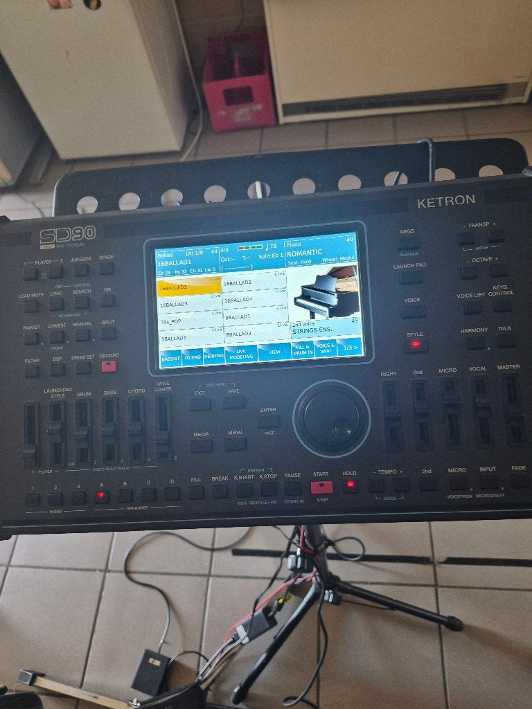 ketron SD 90 Pro live module, Muziek en Instrumenten, Ophalen, Zo goed als nieuw, Overige merken