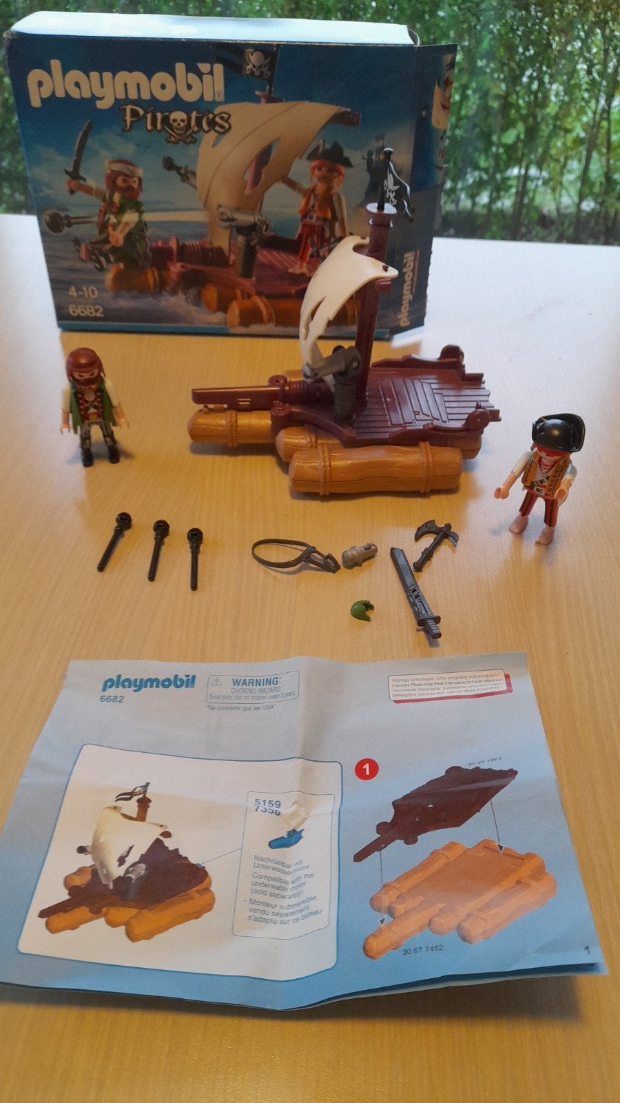 Playmobil pirates 6682, Enlèvement, Pirates