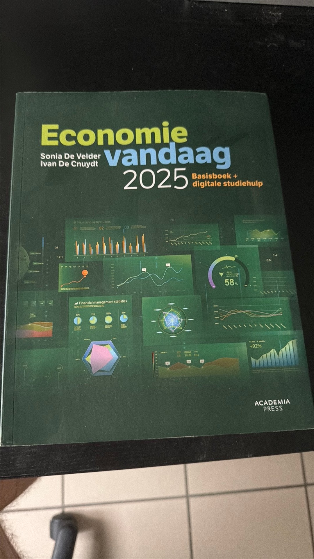 Ivan De Cnuydt - Economie Vandaag 2025, Boeken, Ophalen of Verzenden, Ivan De Cnuydt; Sonia De Velder