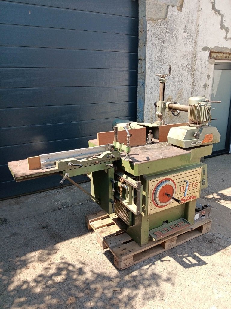 Toupie steton avec chariot à tenon, Ophalen