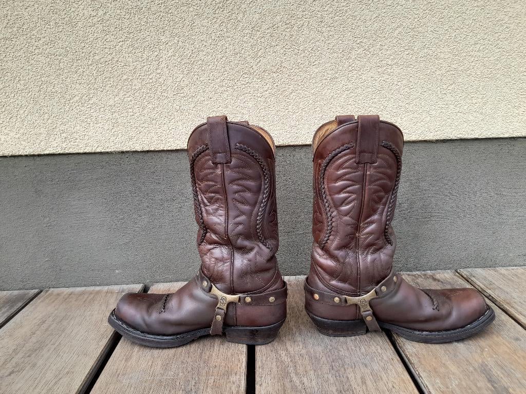 Bottes western Sendra type 3434 Bottes de cowboy taille 38, Sendra, Enlèvement ou Envoi, Brun, Porté