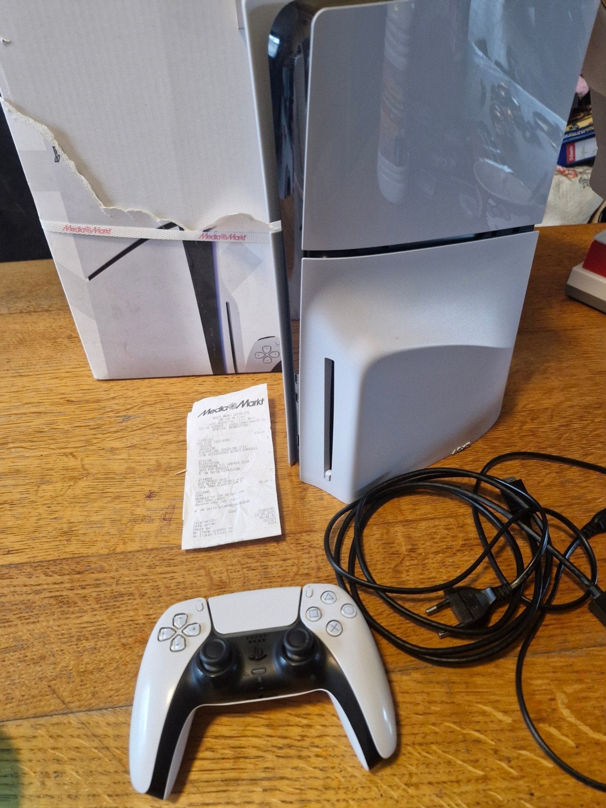 Ps5 Slim avec disque - Garantie 05/27, Consoles de jeu & Jeux vidéo, Enlèvement, Reconditionné, Playstation 5 Digital