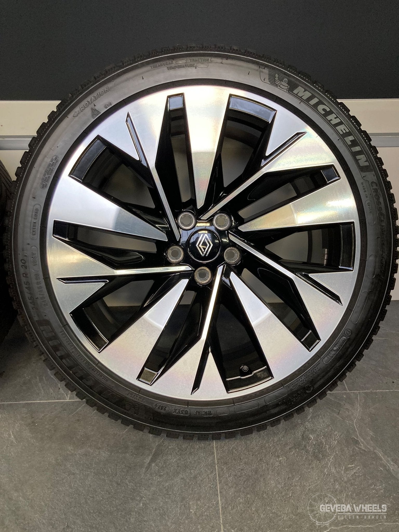 20” originele Renault Rafale velgen + allseason banden 5x114, Auto-onderdelen, -, -, Banden en Velgen, Ophalen of Verzenden