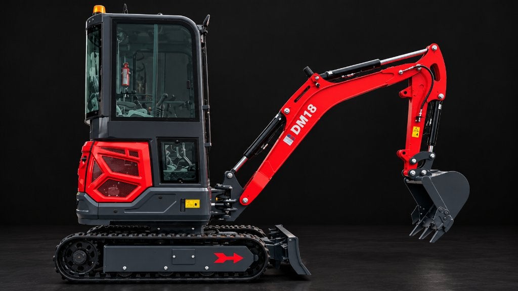 DMpro KUBOTA 18HC nieuw mini graafmachine, Ophalen, Graafmachine
