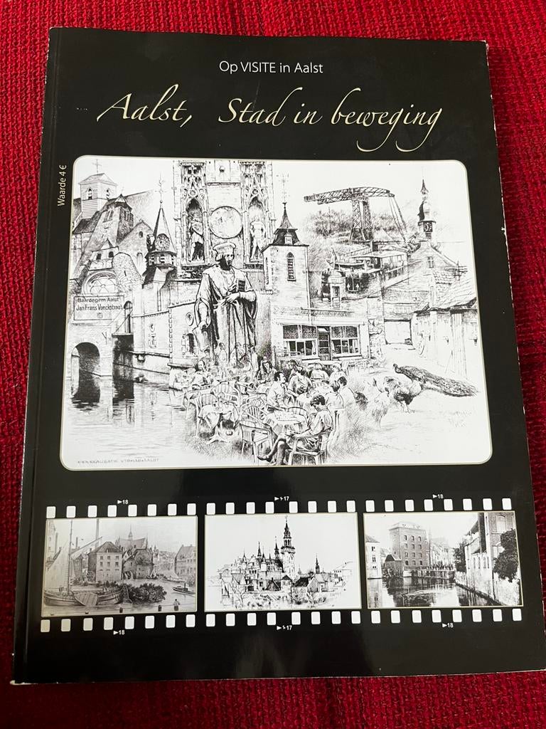 Boek - Op visite in Aalst - Aalst, stad in beweging, Ophalen of Verzenden, Zo goed als nieuw
