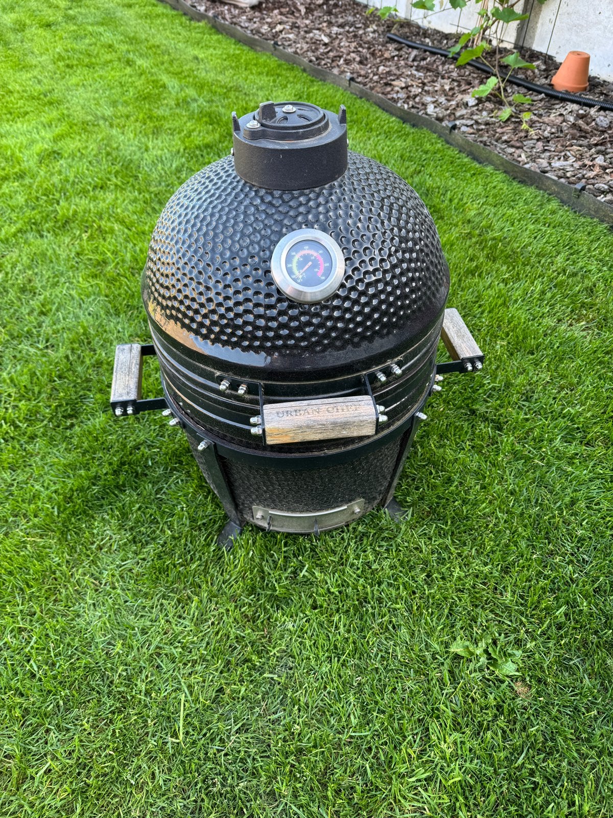 Urban Chef Kamado BBQ 34cm - weinig gebruikt - goede werking, Enlèvement, Utilisé