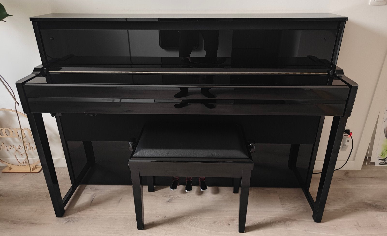 Piano Yamaha Avant Grand NU1X PE 2023 - goede staat, Brillant, Comme neuf, Enlèvement, Piano