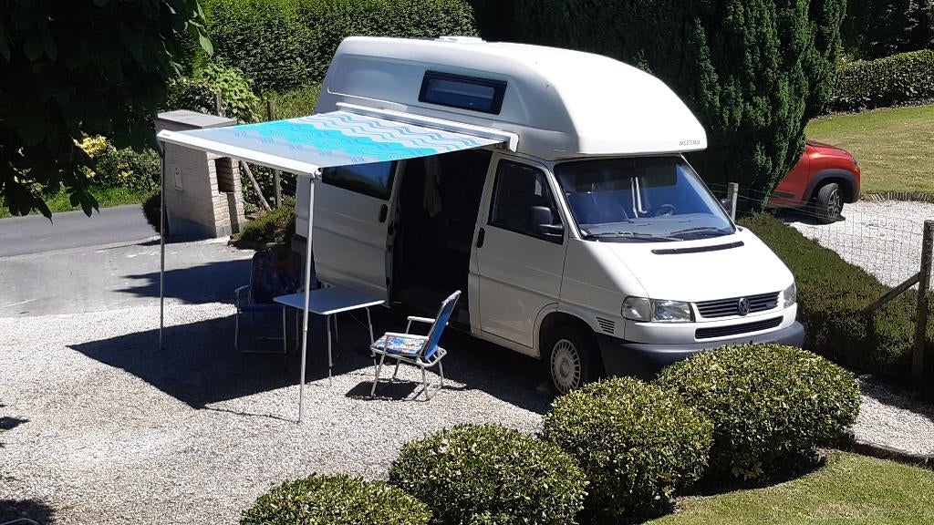 Vw Westfalia Camper T4, Caravans en Kamperen, Mobilhomes, Particulier, tot en met 4, Buscamper of Camperbus, Westfalia, Overige merken