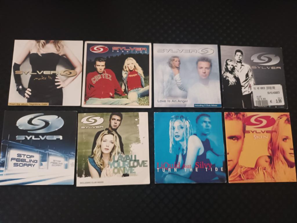 Cd singles pakket Sylver, Cd's en Dvd's, Ophalen of Verzenden