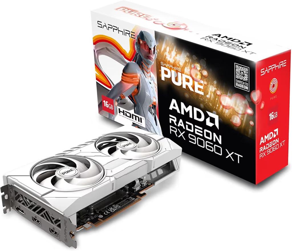 SAPPHIRE RX 9060XT 16GB !, Informatique & Logiciels, Cartes vidéo, Enlèvement
