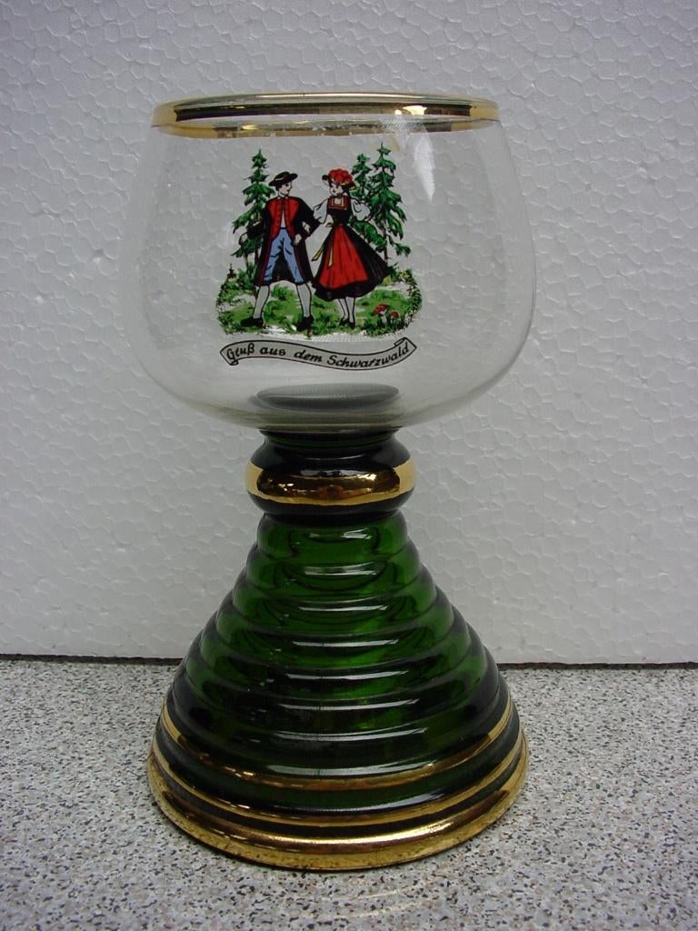 wijnglas met geluid (opwinden), Ophalen of Verzenden
