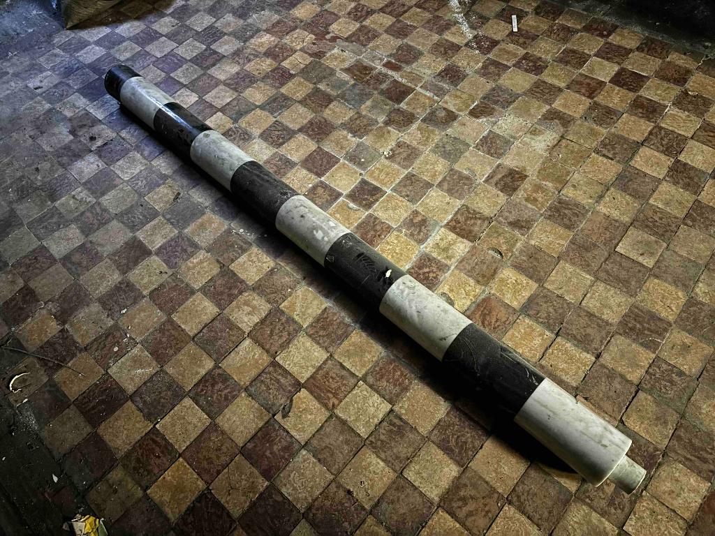 Colonne marbre, Enlèvement, Utilisé