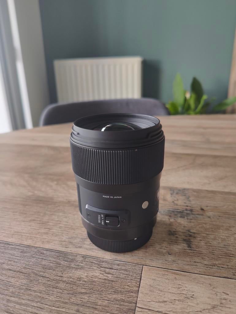 Sigma 35mm F1.4 ART Canon EF-Mount lens, Enlèvement ou Envoi
