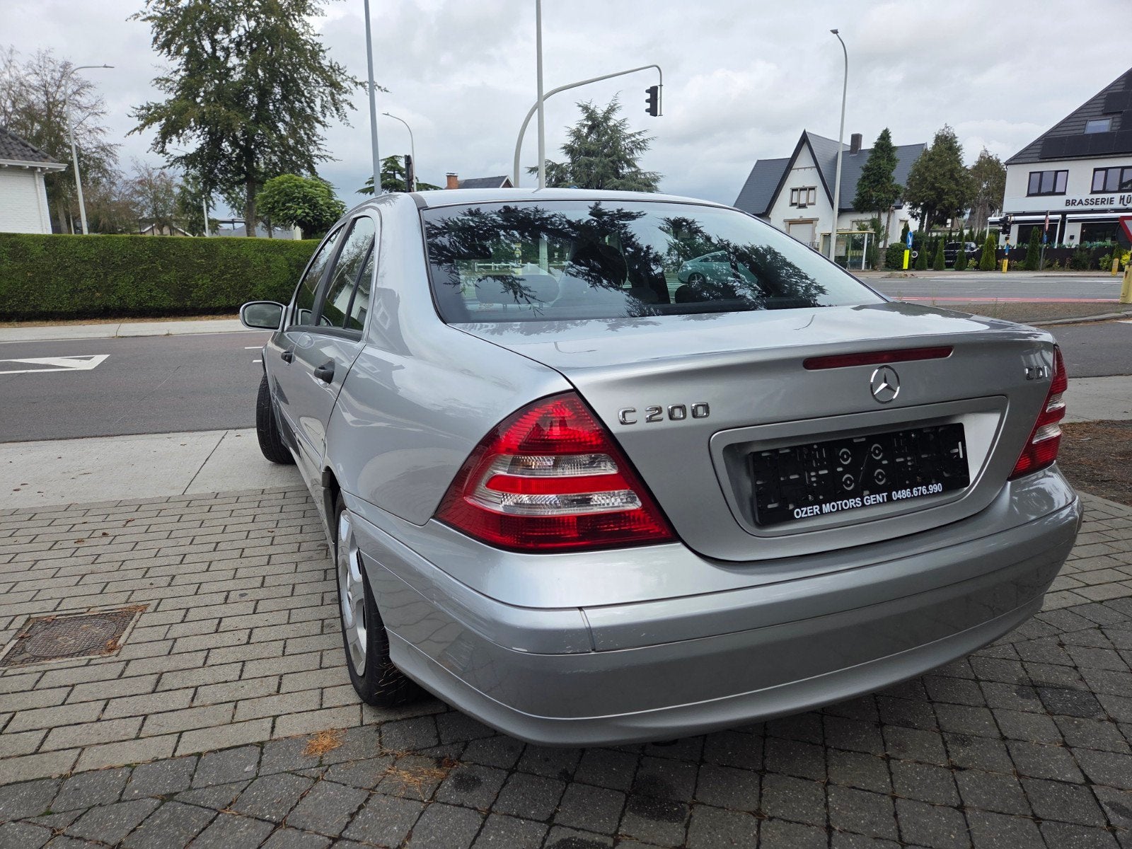 Mercedes c 200 CDI AUTOMAAT rijdt schakelt als nieuw!, 4 deurs, Zwart, 4 cilinders, Cruise Control