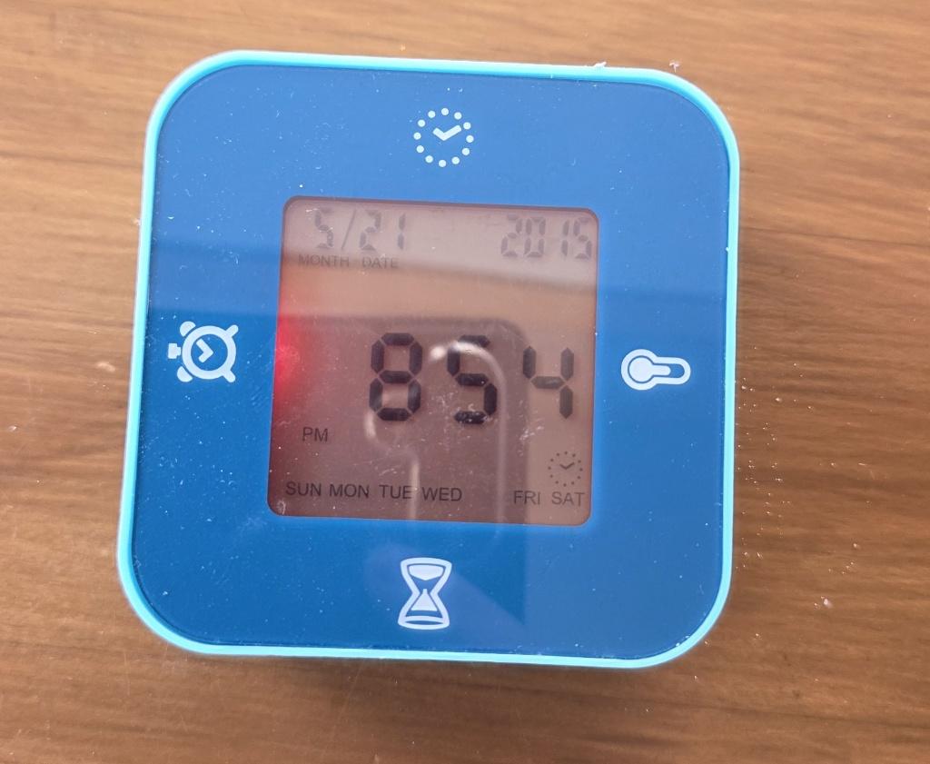wekker klok thermometer timer Ikea, Elektronische apparatuur, Wekkers, Gebruikt, Digitaal, Ophalen of Verzenden