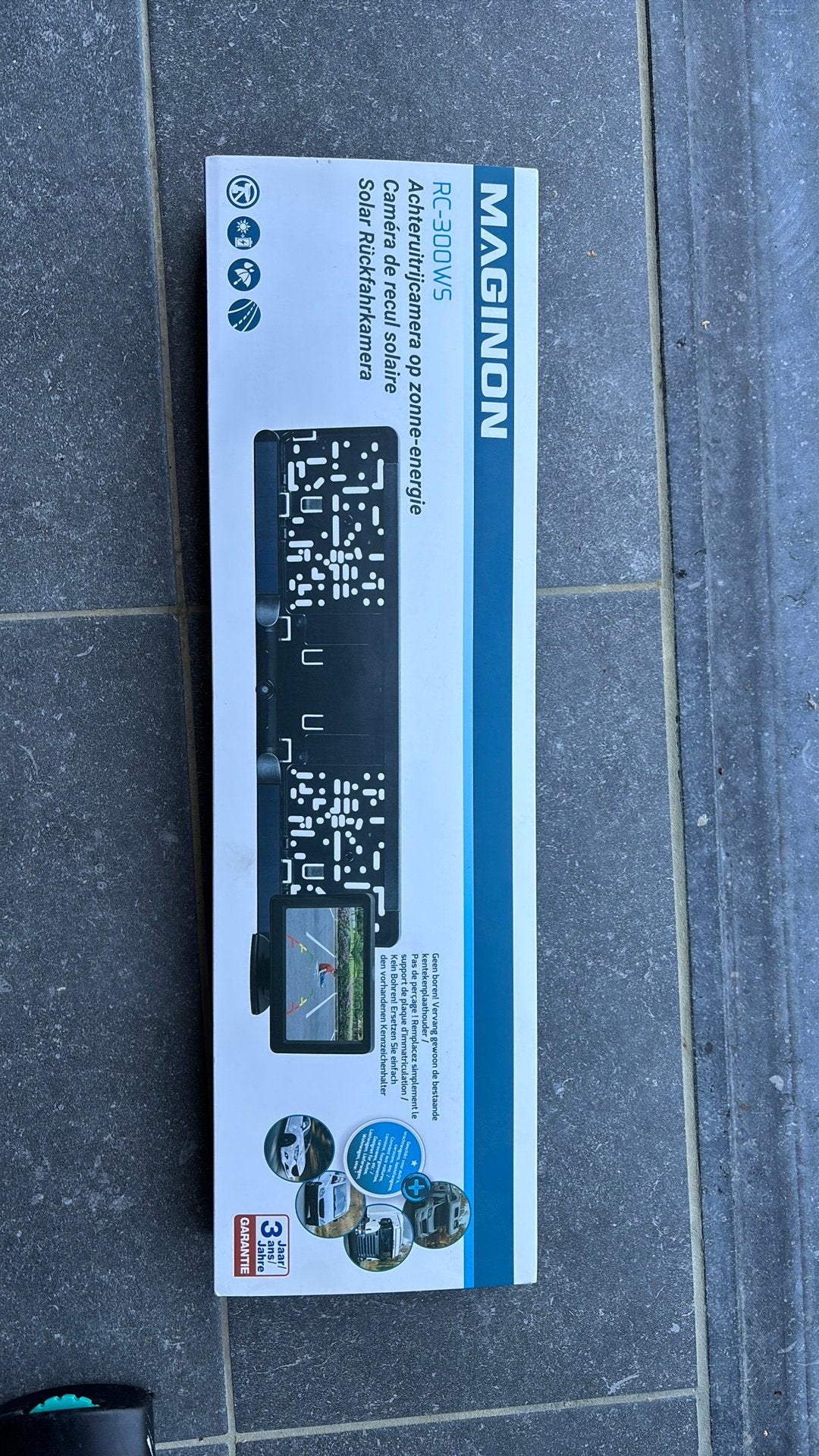 Achteruitrijcamera op zonneenergie, Auto diversen, Achteruitrijcamera's, Ophalen, Nieuw