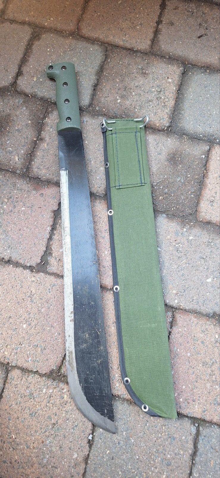 Machette, Enlèvement