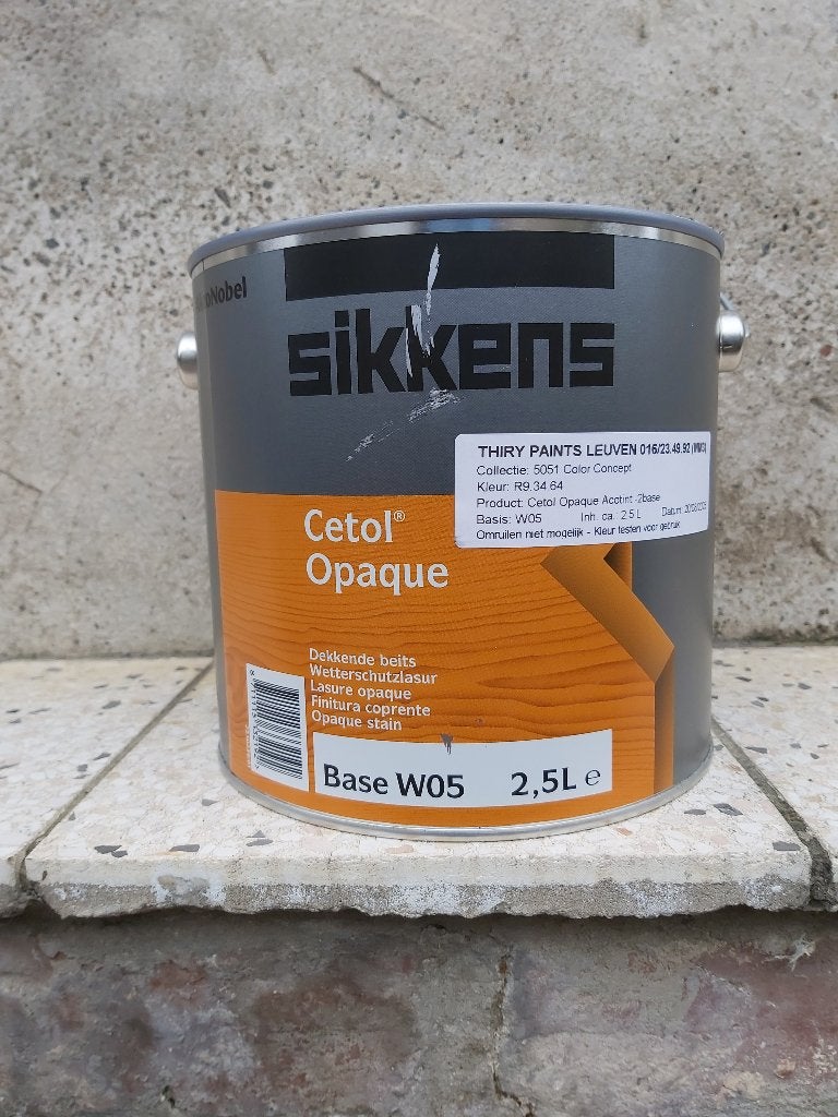 Teinture opaque - Cetol Opaque, Bricolage & Construction, Neuf, Moins de 5 litres, Enlèvement, Lasure