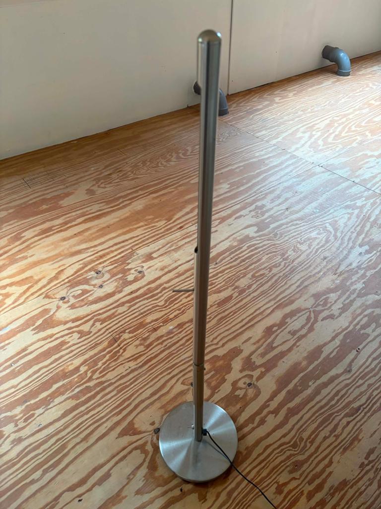 Vloerlamp/leeslamp/bureaulamp, Huis en Inrichting, Lampen | Vloerlampen, Ophalen, Zo goed als nieuw, Minder dan 100 cm, Metaal