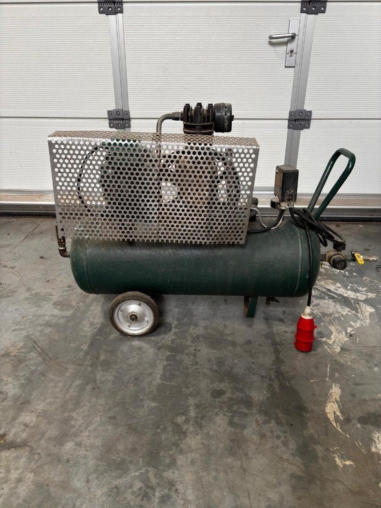 compressor 50 liter – 400V, 25 tot 100 liter, Ophalen, Gebruikt, 6 tot 10 bar