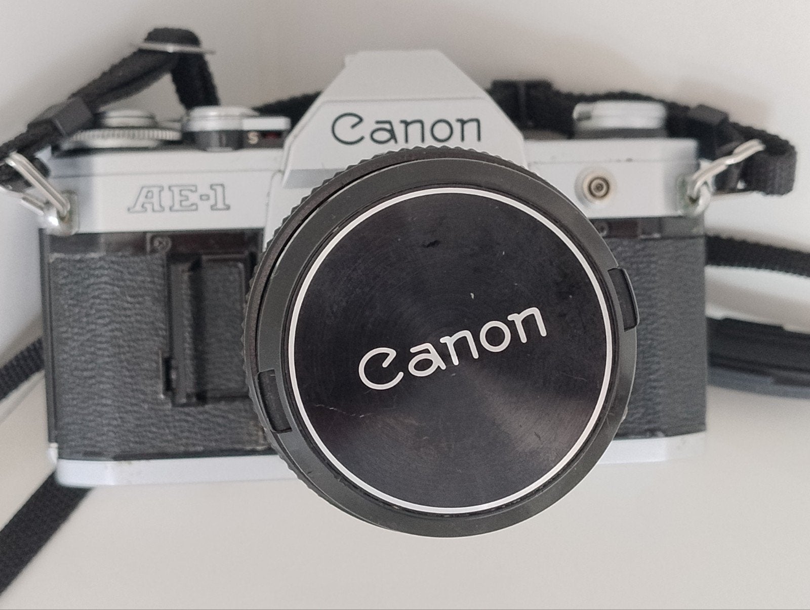 Canon AE1 Camera met een FD 50mm 1:1.4 S.S.C. lens, Audio, Tv en Foto, Ophalen of Verzenden, Gebruikt, Spiegelreflex, Canon