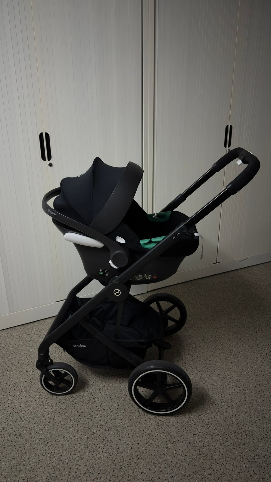 Cybex balios s 2-in-1 + aton b2 gr+, Ophalen, Zo goed als nieuw, Kinderwagen