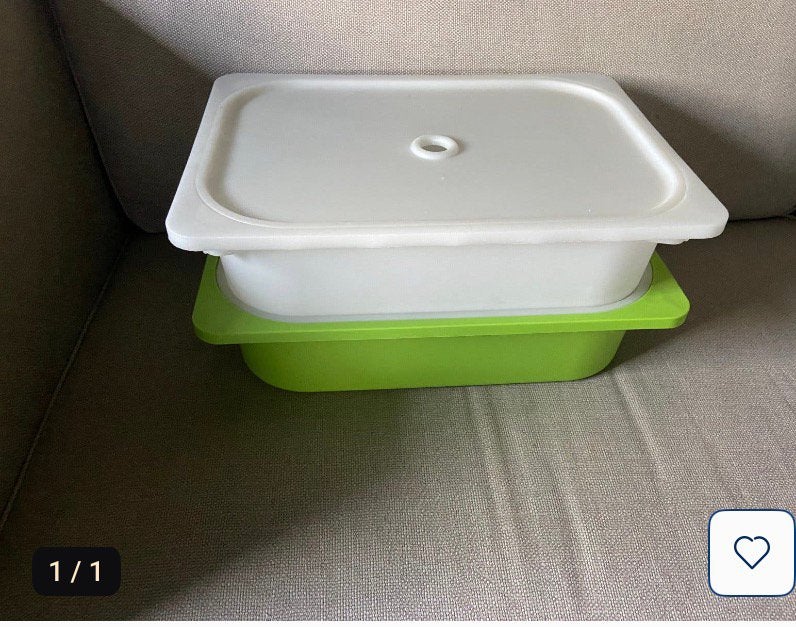 Opbergdoos Ikea, Ophalen, Gebruikt