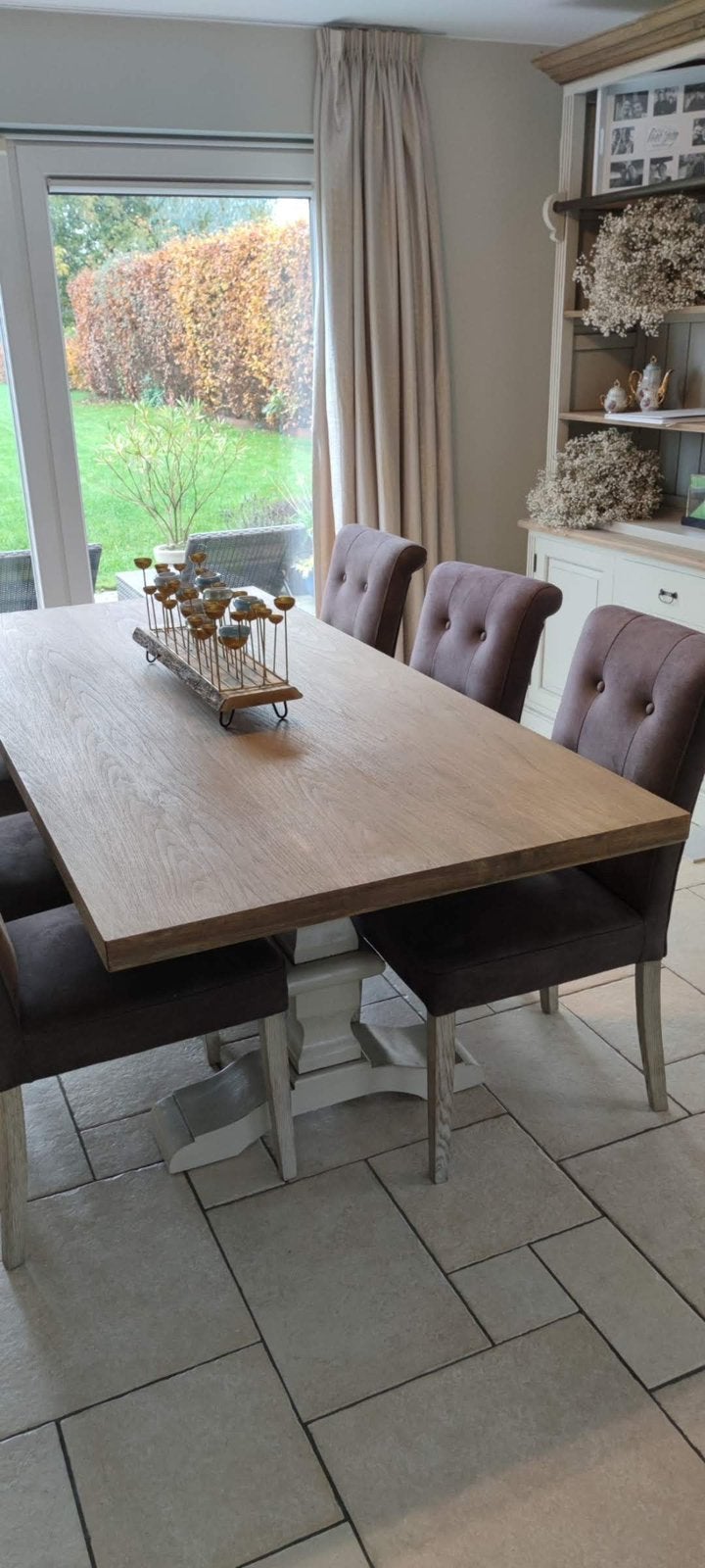 Prachtige landelijke tafel, Ophalen, 200 cm of meer, Rechthoekig, Landelijk