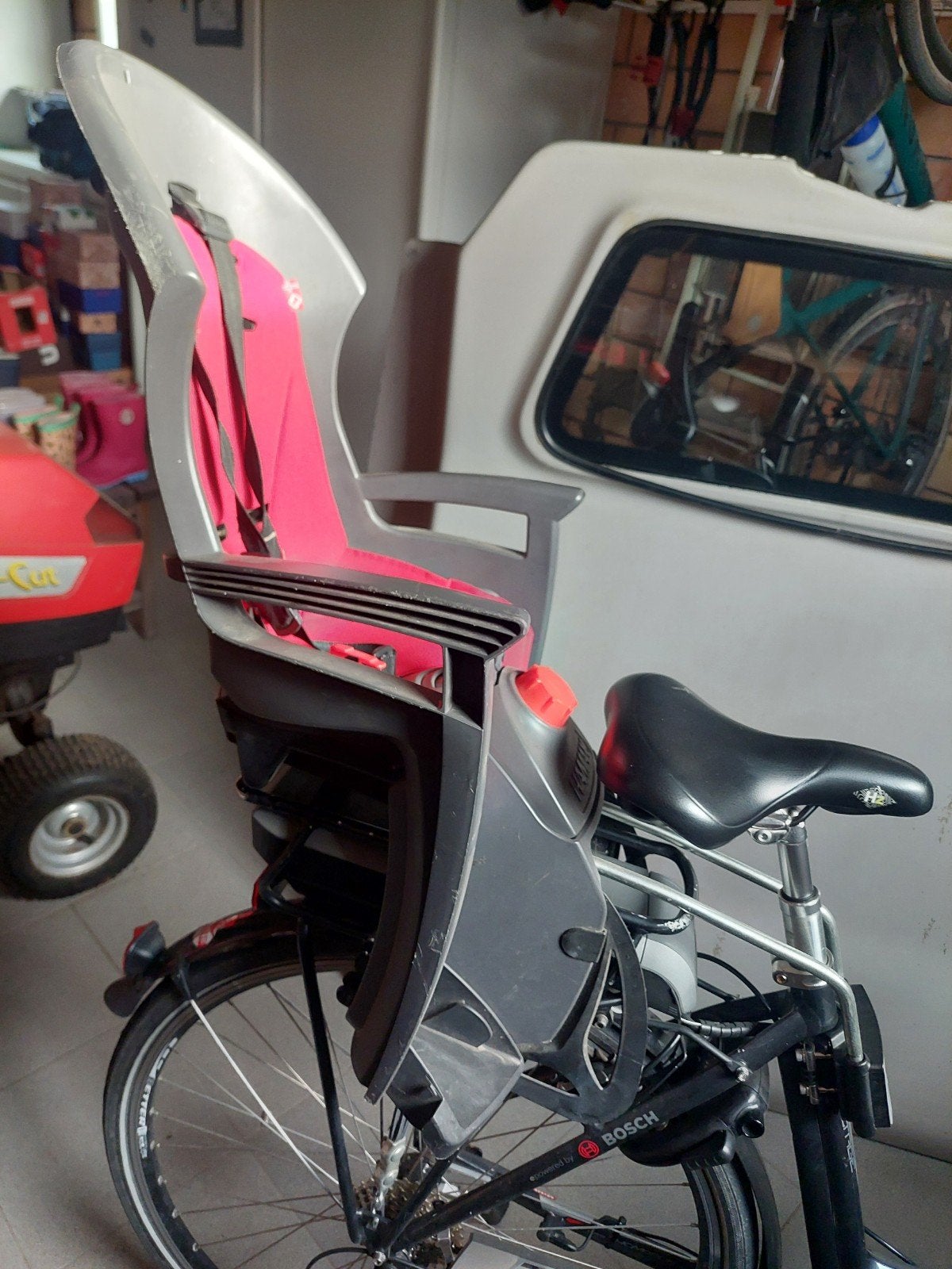Kinderstoel, kinderzitje, fietsstoel merk Hamax, Fietsen en Brommers, Ophalen, Zo goed als nieuw, 1 kind, Overige merken