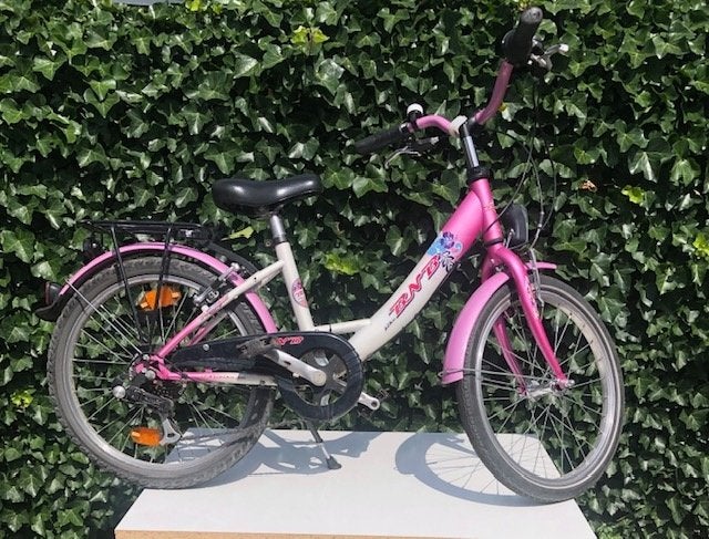 meisjesfiets B&B 20 inch, Fietsen en Brommers, Ophalen, Gebruikt, 20 inch, Handrem