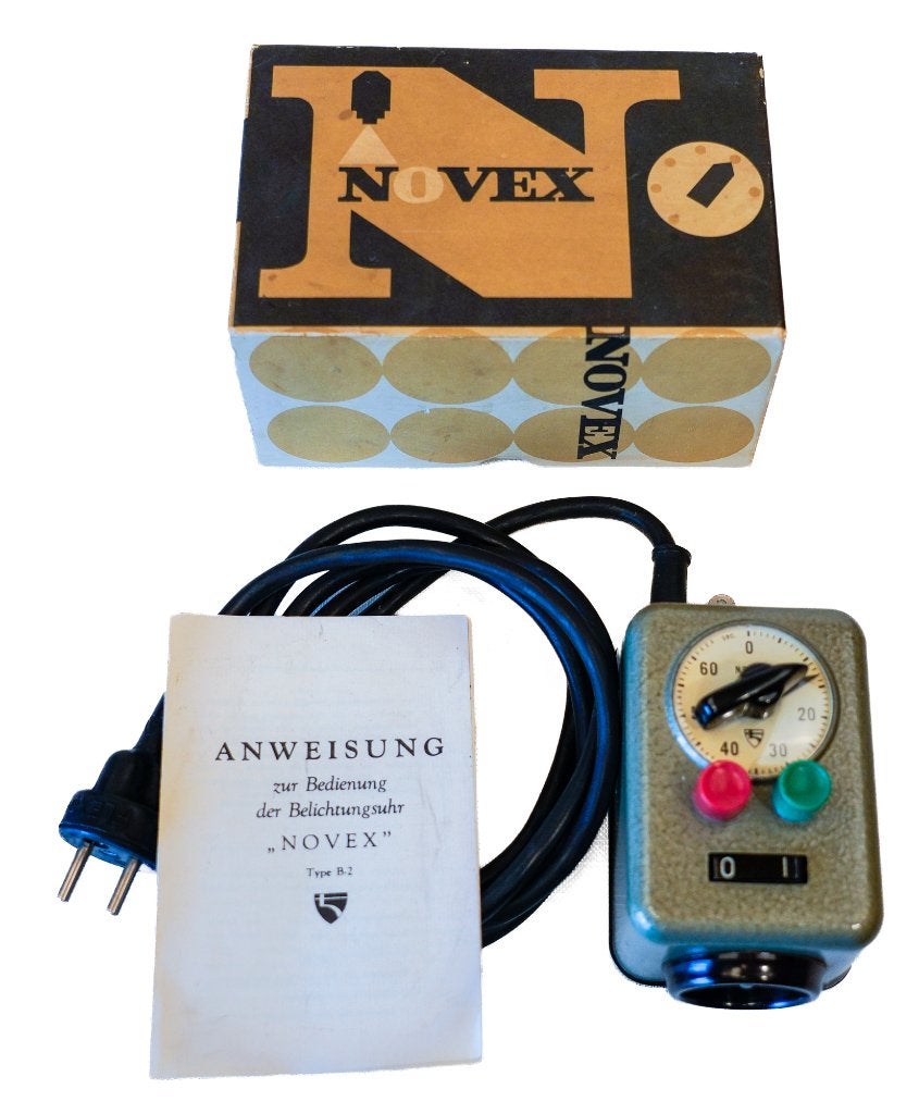 INTERRUPTEUR D'ÉCLAIRAGE ANALOGIQUE NOVEX POUR CHAMBRE NOIRE, Enlèvement ou Envoi, Utilisé
