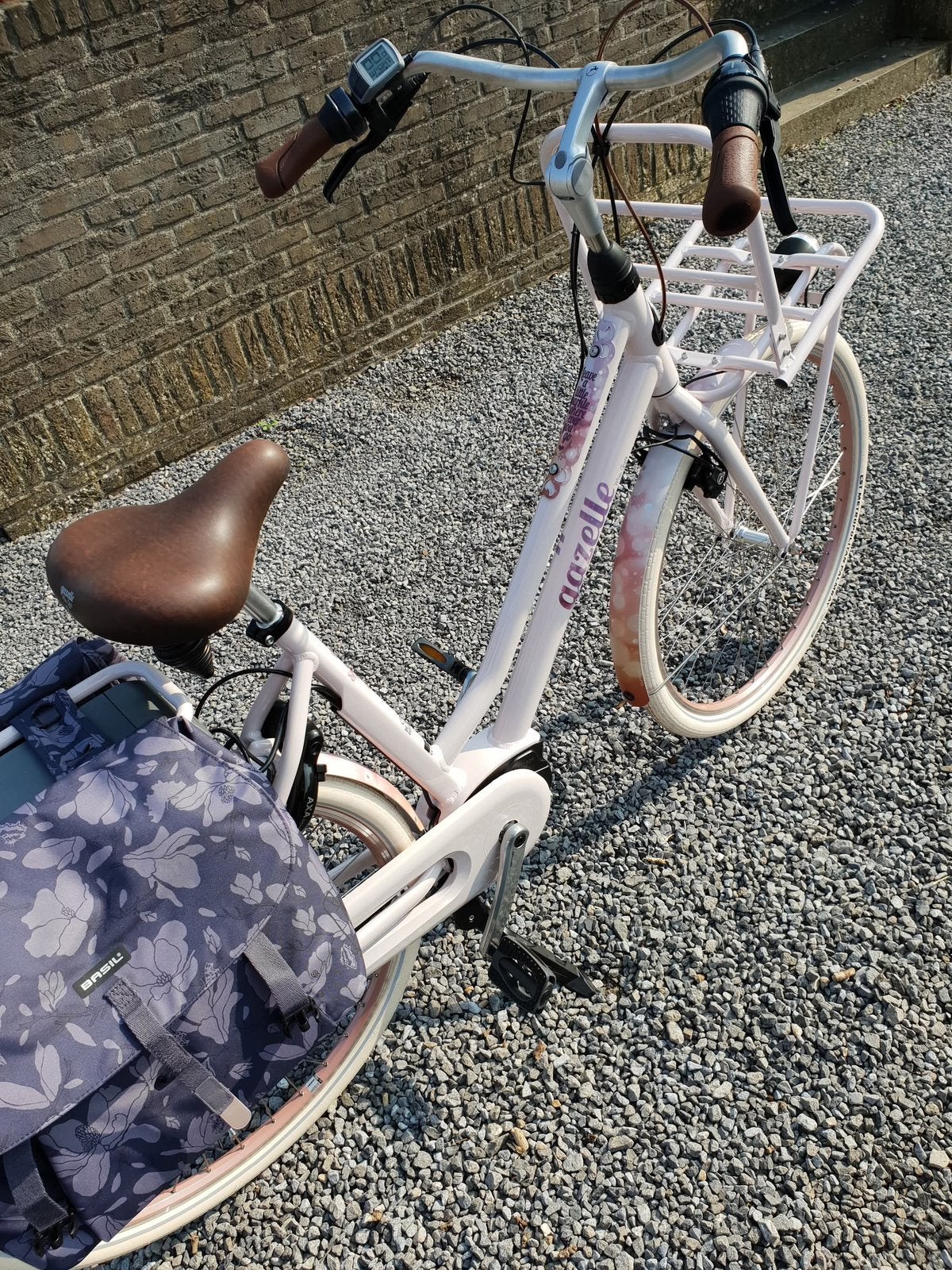 Elektrische fiest. Gazelle. Dames., Ophalen, Gebruikt, 55 tot 59 cm, Gazelle