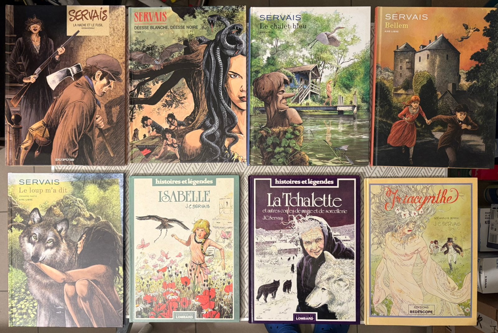 BD Jean-Claude Servais, Livres, BD, Enlèvement ou Envoi