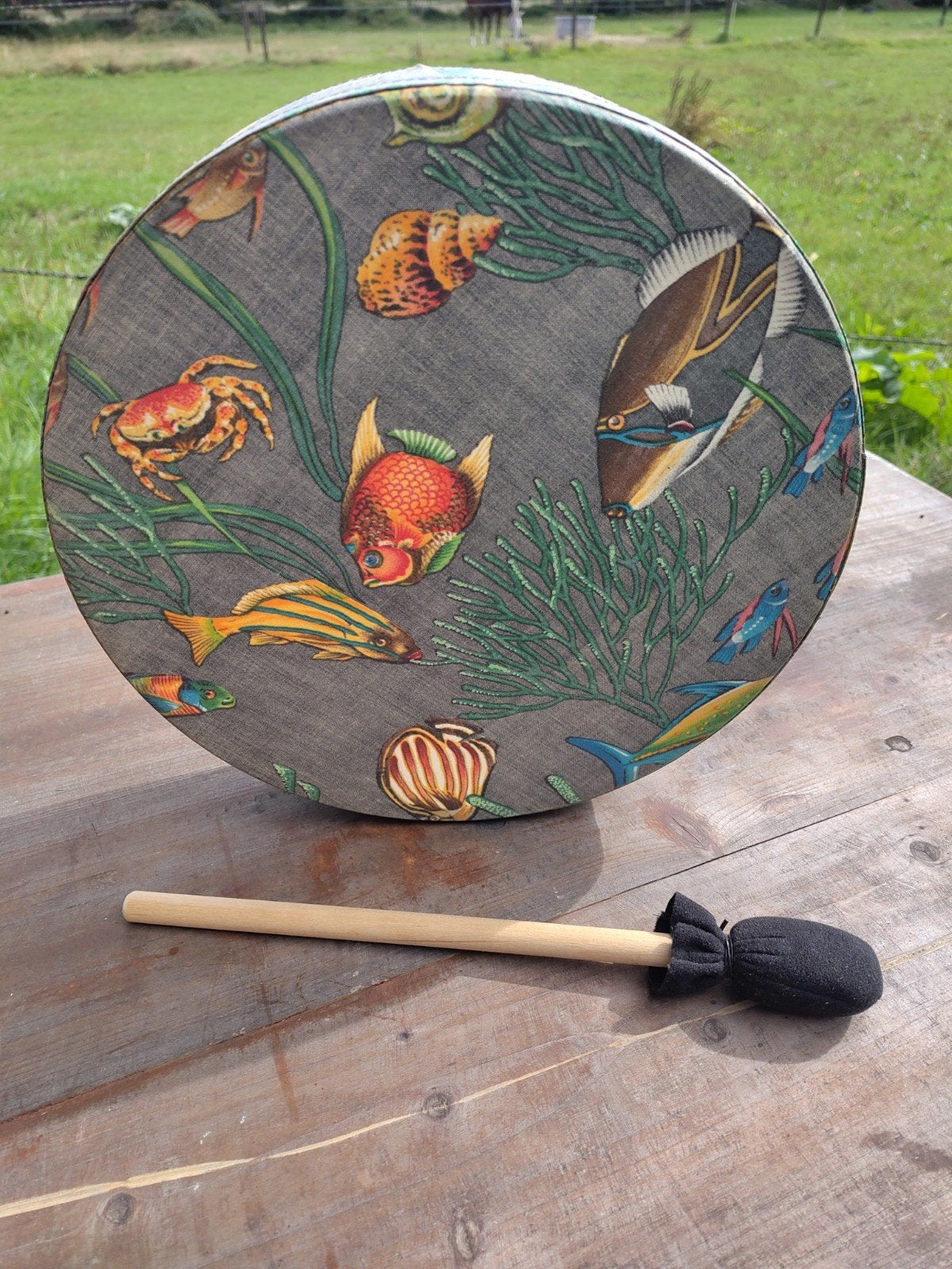 REMO OCEAN DRUM 31CM/12 INCH X 6,5 CM /2,5 INCH, Muziek en Instrumenten, Percussie, Ophalen of Verzenden