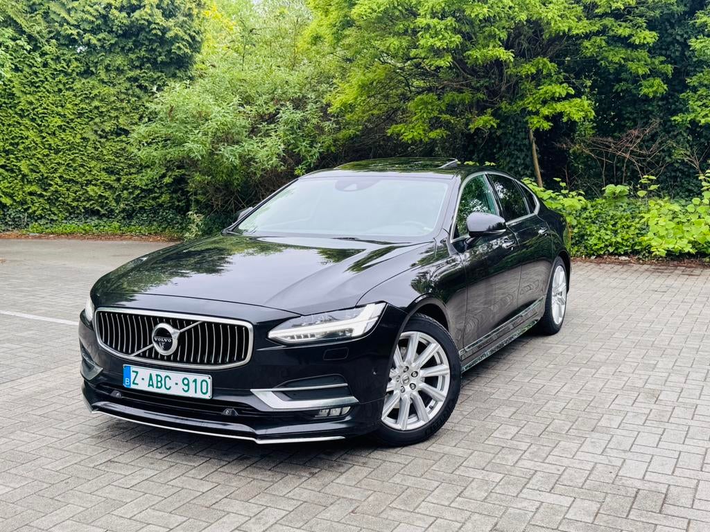 Volvo S90 2.0 D4 Inscription Geartronic 190pk, Auto's, Volvo, Automaat, Zwart, Leder, Bedrijf