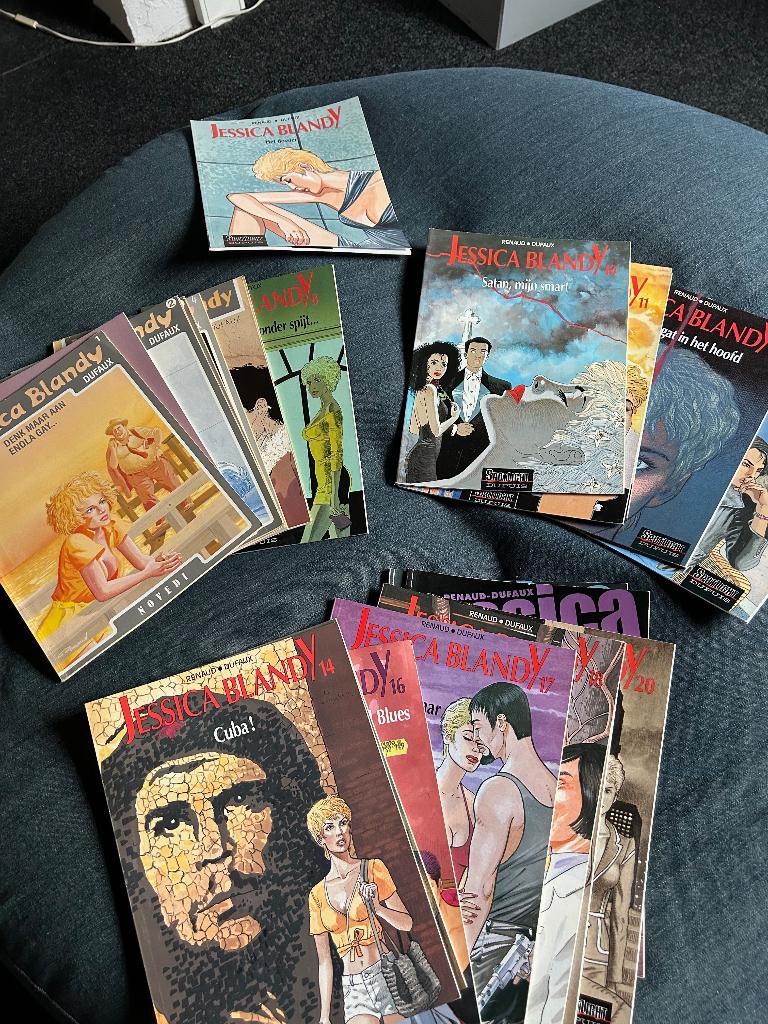 Stripverhalen Jessica Blandy, Boeken, Gelezen, Ophalen of Verzenden, Meerdere stripboeken, Dufaux- Renaud