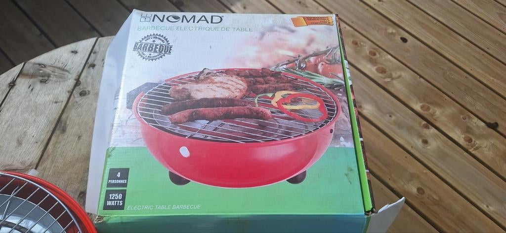 Barbecue de table électrique, Enlèvement