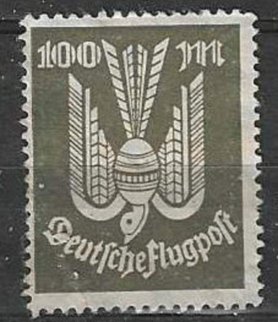 Duitsland 1922/1923 - Yvert 18PA - Luchtpost 100 m. (ZG), Verzenden, Postfris