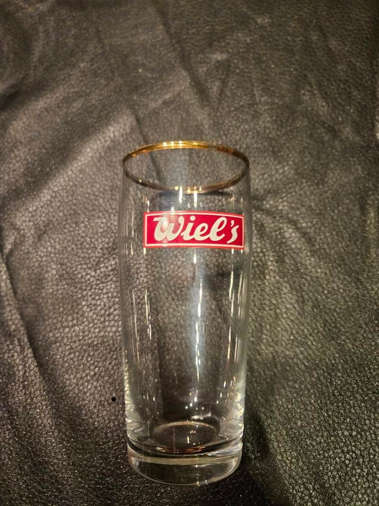 Bierglazen nooit gebruikt met perfecte gouden rand, Verzamelen, Ophalen