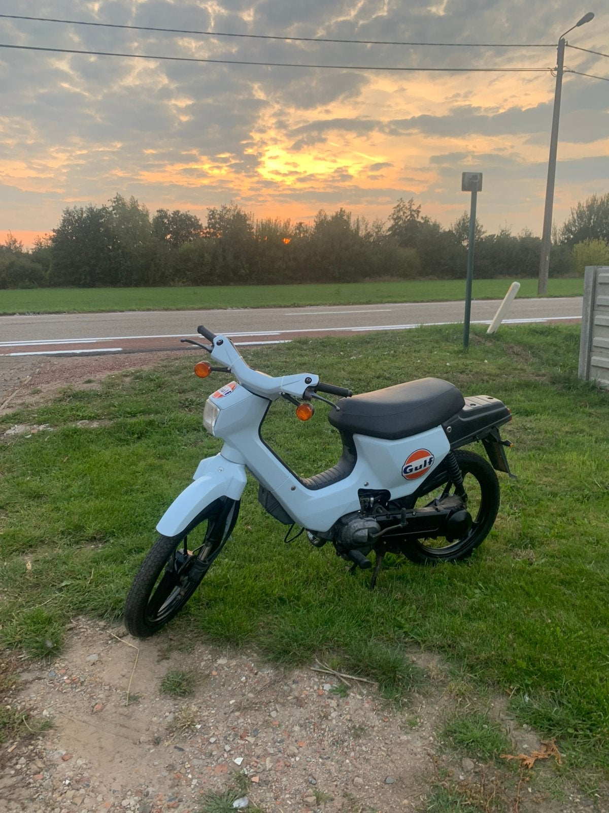 Honda Wallaroo Deluxe B klasse, Fietsen en Brommers, Brommers | Honda, Ophalen, Gebruikt, 49 cc, Klasse B (45 km/u)