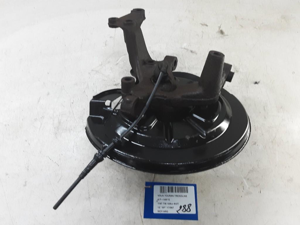 MOYEU DE ROUE ARRIÈRE GAUCHE Volkswagen Touran (1T1 / T2), Utilisé, Volkswagen